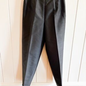 Ann Taylor 100% Silk Elegant Black Women's Pants